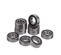 Cuscinetto a sfere con guarnizione bimetallica Micro Deep Groove 10 pezzi 688-2RS 8x16x5mm a in gomma Cuscinetti in miniatura