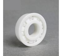 Cuscinetto a sfere con scanalatura profonda in ceramica pieno di zirconio miniatura R8CE 12,7 * 28,58,938, R12CE 19,05 41,275, R166CE 4,763 9,525 3,175(R8 12.7x28.58x7.938)