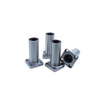Cuscinetto a sfere per movimento lineare, Blocchi di supporto for cuscinetti lineari LMK12LUU flangia quadrata 12x21x57mm confezione da 4