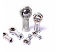 Cuscinetto a snodo, Cuscinetti a sfera con giunto estremità stelo Fisheye da 2 pezzi da M5 a M16 filettatura femmina sinistra(M12)