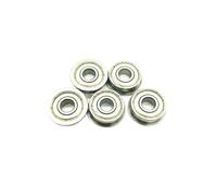 Cuscinetto a snodo sferico 10 pz/lotto F695ZZ cuscinetto con zanne 5 * 13 * 4mm F693ZZ F694ZZ F695ZZ F696ZZ F697ZZ F698ZZ F699ZZ F693 F694 F695 F696 F697 F698 F699 ZZ(F695ZZ)