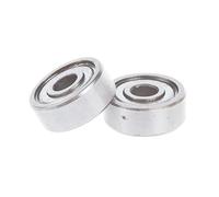 Cuscinetto a snodo sferico 10Pcs 624Z 4 X 13 X 5mm Cuscinetti a sfera schermati Micro-Mini ruota piccola