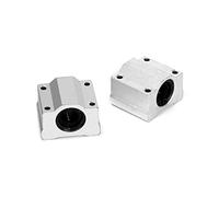 Cuscinetto a snodo sferico 4 Pz/lotto SCS12UU Linear Motion Cuscinetto A Sfere Unità Boccola (12mm Diam. Interno) for Macchina CNC Scorrevole Lineare Parte Stampante 3D