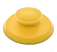 Cuscinetto abrasivo con manico in gomma da 15,2 cm con chiusura in nylon PU per un controllo costante della pressione su superfici curve e piane