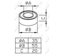 Cuscinetto, Albero compressore