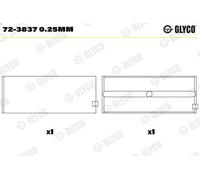 Cuscinetto albero motore GLYCO 72-3837 0.25mm per ACTROS 11.946 1996-2002