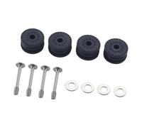 Cuscinetto ammortizzante in silicone elastico per elettrodomestici attrezzature per macchinari con base antiscivolo e cuscinetto tampone in gomma antiscivolo per ammortizzare le vibrazioni