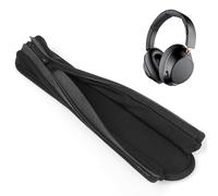 Cuscinetto Archetto per Plantronics BackBeat GO 810 BG810S, Rivestimento Archetto con Cerniera, Tessuto, Imbottitura, Nero