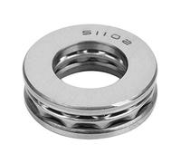 Cuscinetto assiale a sfere assiale da 5 pezzi, 15 mm x 28 mm x 9 mm cuscinetti assiali a sfere ad alta precisione a basso rumore per l'installazione di apparecchiature di produzione di macchinari