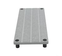 Cuscinetto assorbente in terra di diatomee per scarico del lavandino, asciugatura rapida, antiscivolo, per cucina e bagno (grigio scuro)