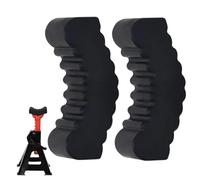 Cuscinetto Cavalletto - Adattatore Antiscivolo Uso Intenso, 2 Pezzi,Adattatore Di Sollevamento Cuscinetti Cavalletto - Per Garage, Riparazione, Manutenzione, Cambio Gomme, Rimorchio, Motore, Uso Domes