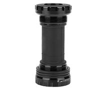 Cuscinetto centrale per bicicletta BB91, cuscinetto centrale per mountain bike a vite, cuscinetto centrale in lega di alluminio sigillato e impermeabile, adatto a telai da 68-73 mm (Nera)