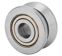 Cuscinetto con scanalatura a V Guida a gola profonda Cuscinetto a rulli della ruota Cuscinetto di guida Cuscinetto di guida con scanalatura a V Puleggia di guida in acciaio tipo V