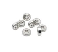Cuscinetto, Cuscinetto a sfere a gola profonda 8 pezzi S608ZZ a in acciaio inossidabile 608zz ABEC-9 for pattini a rotelle 8x22x7mm 608 Resistenza all'usura