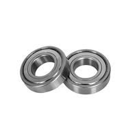 Cuscinetto, Cuscinetto a sfere a gola profonda non standard 6201/12.7 Dimensioni 12. * 32 10,16100ZZ 28 8 for bicicletta Resistenza all'usura(16100ZZ)