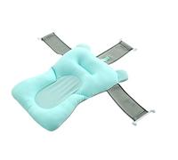 Cuscinetto da bagno per bambini neonato bambino non slip cuscini da bagno ragazze unisex per 0-12 mesi blu blu