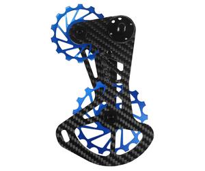Cuscinetto del deragliatore posteriore in ceramica Nova Ride Shimano SLX XT XTR Blu
