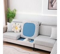 cuscinetto del divano elastico, Copridivano elasticizzato for seduta e schienale, multicolore, diverse misure(Grey,2-seater-X(95-135cm))