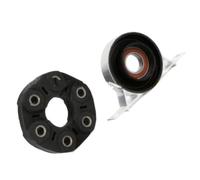 Cuscinetto del supporto 26117511454 Kit disco giunto flessibile per supporto centrale albero di trasmissione telaio auto adatto per E39 523i E46 323i Z4 E85 Ricambio supporto albero