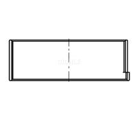 Cuscinetto della biella MAHLE 007 PL 20485 200