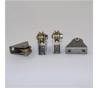 Cuscinetto della puleggia Cuscinetto della puleggia 6 pezzi Cuscinetto a rulli in acciaio placcato rame con supporto in materiale inossidabile 304 for fune d'acciaio, rulli/pulegge/ruote scorrevoli. (