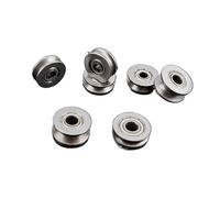 Cuscinetto della puleggia della macchina da ricamo con cuscinetti a sfera for ruote a rulli scanalati VU da 5 pezzi(V624ZZ 4x13x6mm)
