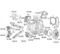 cuscinetto dell'albero a camme Polini 15x32x8mm