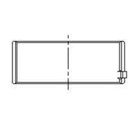 Cuscinetto dell'albero a gomiti MAHLE 007 HL 21014 000
