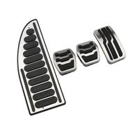 Cuscinetto di Arresto del Pedale dell'auto, per Focus 2 3 4 MK2 MK3 MK4, per Kuga, per Escape RS ST 2005-2019 Set di Cuscinetti per Pedale Frizione, Gas e Freno, in Acciaio Inossidabile