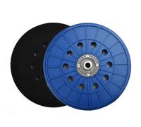 Cuscinetto di backup per levigatrice per cartongesso da 22,9 cm, supporto per disco abrasivo da 210 mm, filettatura 14 mm, piastra di supporto antipolvere per vuoto a 10 fori, cuscinetto di ricambio