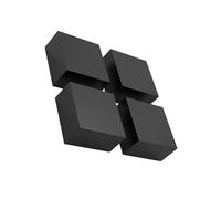 Cuscinetto di gomma degli ammortizzatori della prova di usura di durevolezza con alta resistenza di deformazione per il cuscinetto a lungo termine di durevolezza di uso