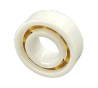 Cuscinetto di pesca a basso attrito per Abu per le bobine di garcia a basso | Materiale resistente all'ossidazione, adatto per la pesca in acqua salata, previene la ruggine, lunga durata, colore bianco
