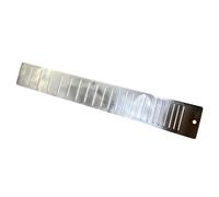 Cuscinetto di protezione per la lucidatura dei tasti della chitarra, per levigatura dei tasti e basso, argento, 51 x 8 cm