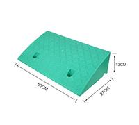 Cuscinetto di Rampa In Plastica Tappetino Per Pendenza Tappetino Per Strada Tappetino Per Auto Carrozzina Scooter Motocicletta Cuscino in Salita Cuscinetto Triangolare In Plastica Con Varie Altezze