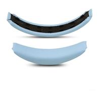 Cuscinetto di ricambio per cuffie - per cuscino a scatto con chiusura a cerniera, in memory foam, comoda parte di riparazione per cuffie over-ear, nero (blu)