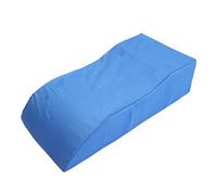 Cuscinetto di schiuma cuscino morbido comodo comodo design ergonomico gamba elevazione posteriore supporto lombare sollievo dal dolore per i pazienti che dormono caffè blu bianco (Blu)