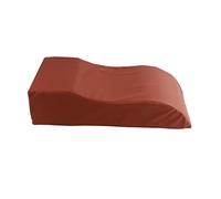 Cuscinetto di schiuma cuscino morbido comodo comodo design ergonomico gamba elevazione posteriore supporto lombare sollievo dal dolore per i pazienti che dormono caffè blu bianco (Colore del caffè)