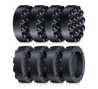 Cuscinetto di supporto antivibrante da 4/8 pezzi for piedini for rondelle(Black)