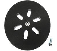 Cuscinetto di supporto da 150 mm compatibile con levigatrice Bosch, Gekufa Tampone Abrasivo Sander Pad con gancio e anello di ricambio