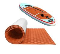 Cuscinetto di trazione per tavola da surf, pavimento in schiuma EVA, tappetino antiscivolo per tavole da surf, tavole da surf, stand up paddle, 120 x 30 cm