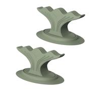 Cuscinetto divisorio per dita in silicone stabile e confortevole per la cura di Unguis Evidenziando il piano di fluttuazione e la base della tazza di assorbimento per fermare il movimento, supporto in