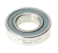 Cuscinetto Enduro 61901 LLU/LLB CN A5 - ABEC 5 Radial Argento