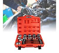 Cuscinetto Estrattore 36 Pezzi, Kit Bussole per Rimozione e Inserimento Cuscinetti a Sfera, Set Strumenti Riparazione con Anelli di Pressione per Meccanici Auto Moto Industria