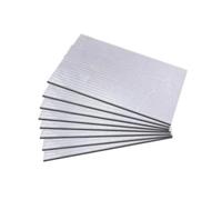 Cuscinetto fonoassorbente e termico in cotone 10 pezzi tappetini in cotone isolanti dal calore suono per auto dalle vibrazioni del cofano della porta in foglio di alluminio 5 mm protezione rumore