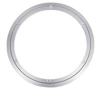 Cuscinetto girevole in lega di alluminio, Cuscinetto for giradischi Lazy Susan in lega di alluminio argentato, diverse misure(12Cm)
