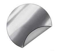 Cuscinetto ignifugo rotondo del silicone per sicurezza del camino, stuoia protettiva a prova di fuoco per prevenire il danno di calore