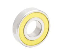 Cuscinetto in acciaio inossidabile 6001-2RS 12 * 28 * 8 mm 1 pz ABEC-3 6001 RS Mozzo for bicicletta Mozzi anteriori e posteriori Ruota 12 28 8 Cuscinetti a sfere in ceramica