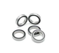 Cuscinetto in ceramica ibrido 6803RS 17 * 26 * 5 mm ABEC-7 1 pz. Movimenti centrali for bicicletta e pezzi di ricambio Cuscinetti a sfere 6803 RS 2RS Si3N4 6803-2RS