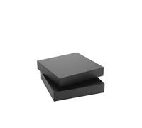 Cuscinetto in gomma nera industriale antiurto e antiusura | Materiale in gomma nera solida, funziona come poggiapiedi meccanico, aumento dell'altezza dei mobili, cus(100X50X30mm 4PCS)