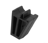 Cuscinetto in gomma paraurti griglia per Dodge 1500 2500 3500 2002-2005, Cuscinetto tampone nero ABS, Punto di contatto fermo cappuccio, Parti di ricambio per 55077387AA camion